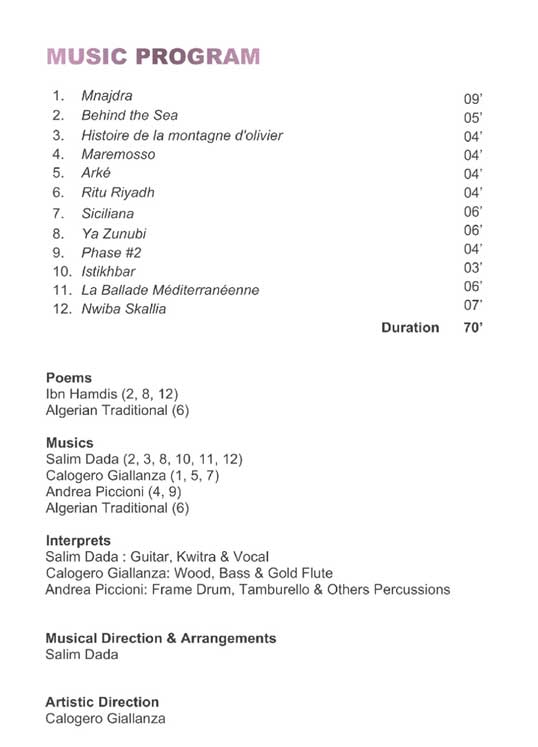 music program