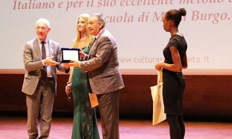 The Director Fernando Burgo awarded with the "Stella al Merito Sociale 2018"
