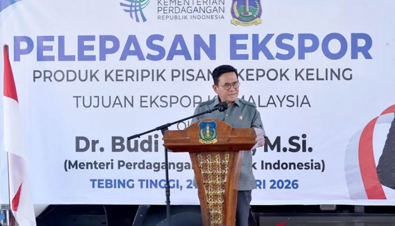 Strengthening SME Global Presence: Indonesia Exports Nine Tons of Bananas to Malaysia