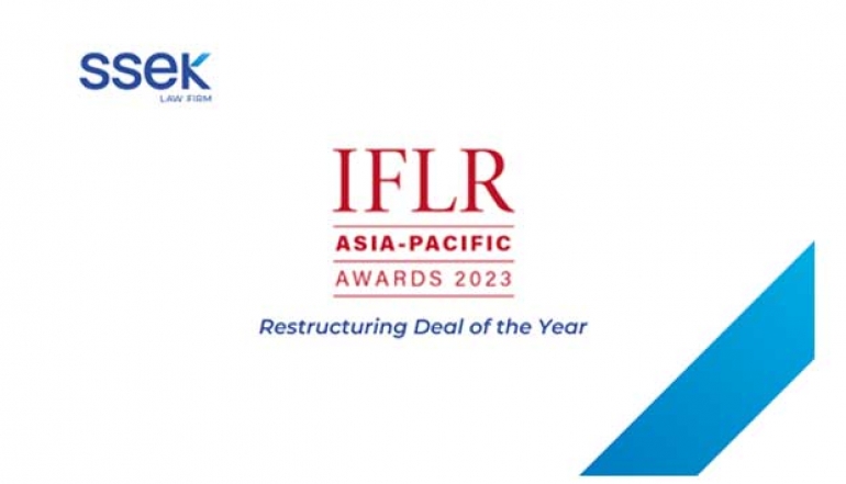 SSEK Wins Restructuring Deal of Year at IFLR Asia-Pacific Awards 2023