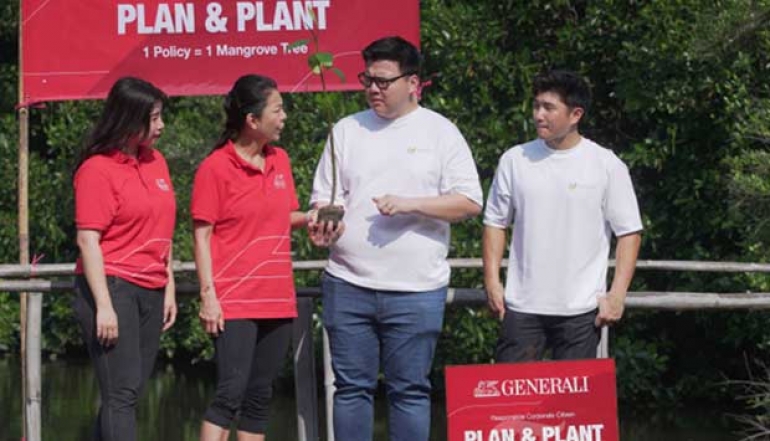 Generali Indonesia Partners with Jejakin to Expand Mangrove Planting