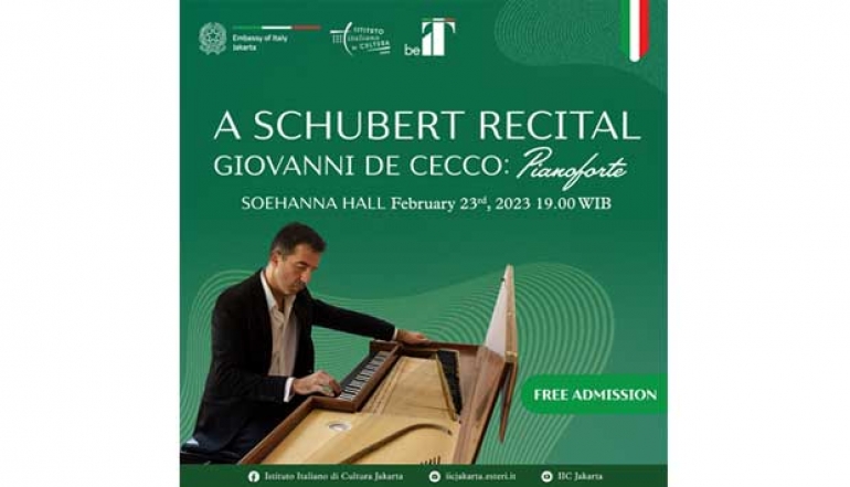 A Schubert recital // Giovanni De Cecco: Pianoforte