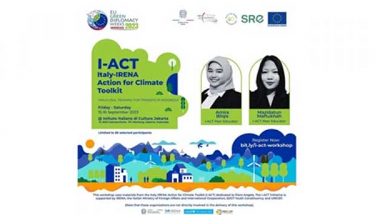 Italy and IRENA Action for Climate Toolkit (I-ACT) &ldquo;Piero Angela&rdquo;