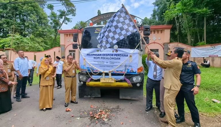 Pekalongan Robusta Coffee Reaches Greek Market in First 2026 Export
