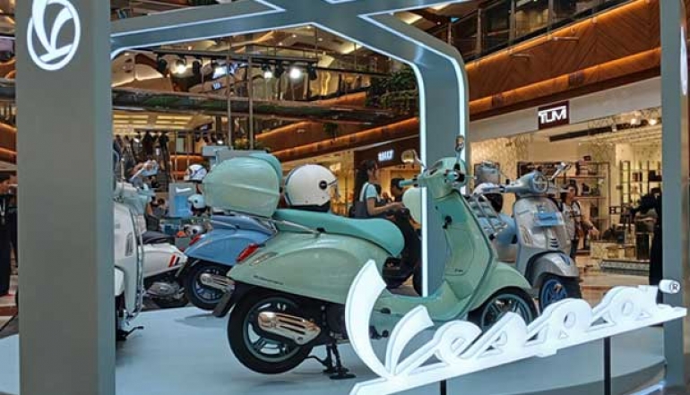 Celebrating 79 Years of Vespa, Piaggio Indonesia Holds Exhibition at PIM and Brings Updates to Three Motorcycle Variants