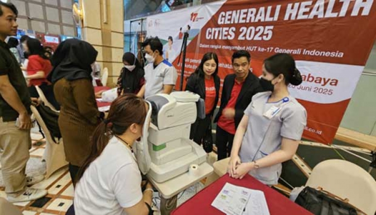 Facing the Increase in Cases of Diabetes to Tuberculosis, Generali Indonesia Holds a Health Roadshow 'Generali Health Cities' in 17 Cities