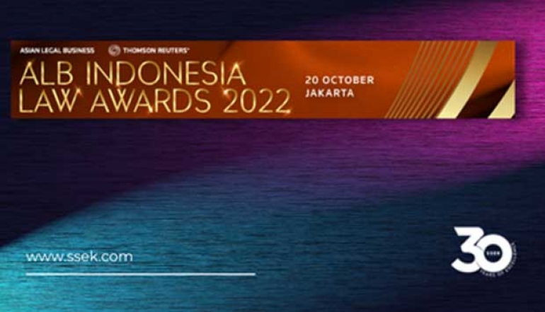 SSEK a Finalist in 16 Categories at ALB Indonesia Law Awards 2022
