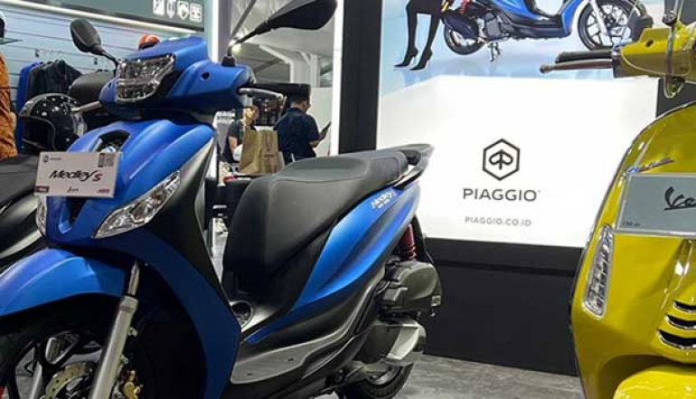 The Piaggio Medley 150 Looks Premium at GIIAS 2025 with a Distinctive European Design