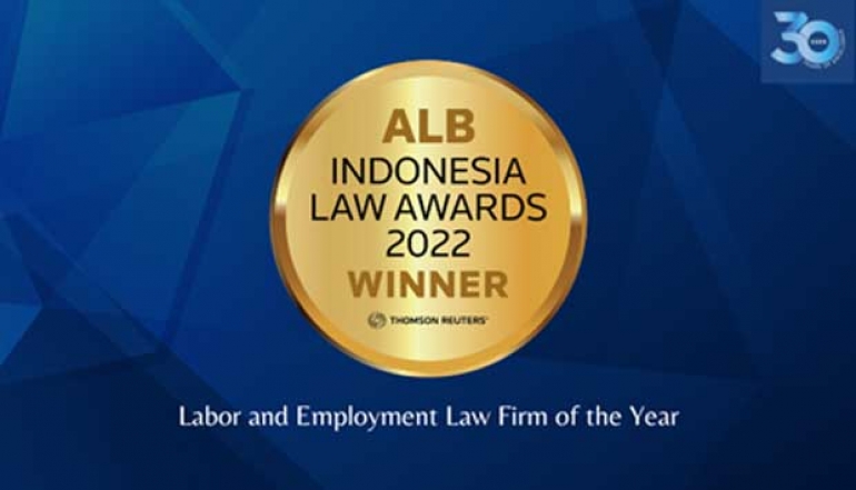 SSEK Named Labor and Employment Law Firm of the Year at ALB Indonesia Law Awards 2022